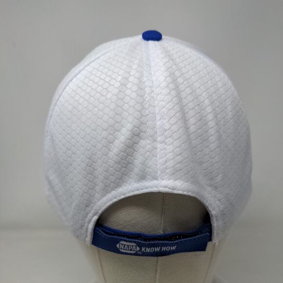 Napa Racing Strapback Hat Blue White Embroidered Logo Adjustable Chase Elliot - Picture 5 of 6